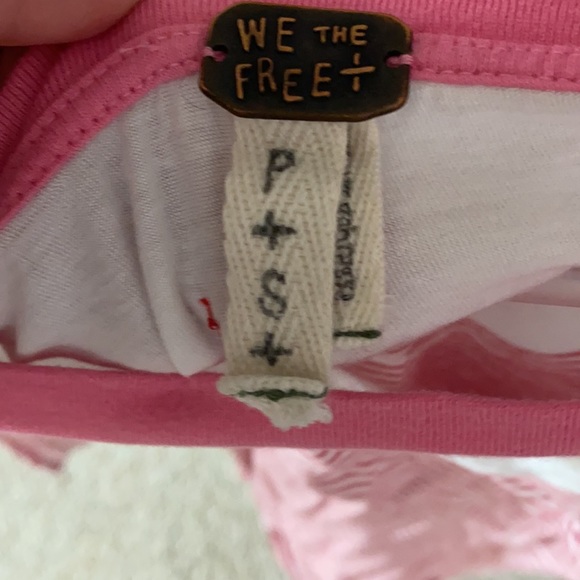 Free People cropped tee - Picture 3 of 4